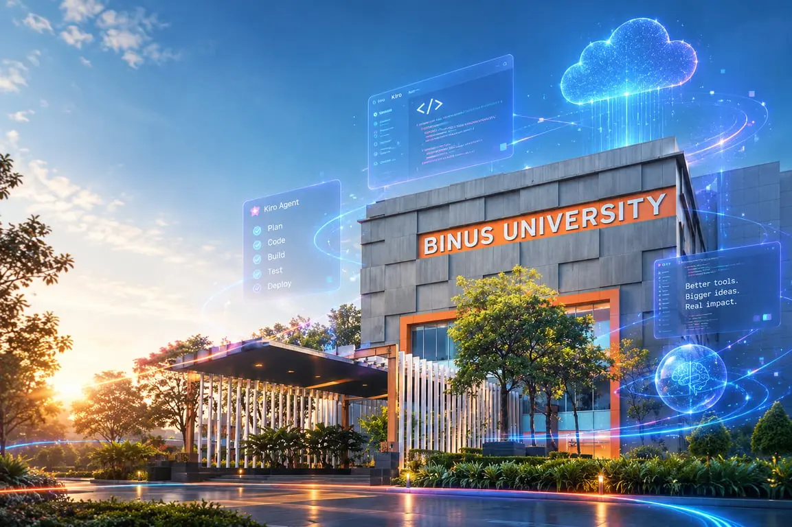BINUS UNIVERSITY Terpilih sebagai Satu-Satunya Universitas di Indonesia dalam Kiro Students, Buka Akses AI Development Eksklusif bagi Binusian