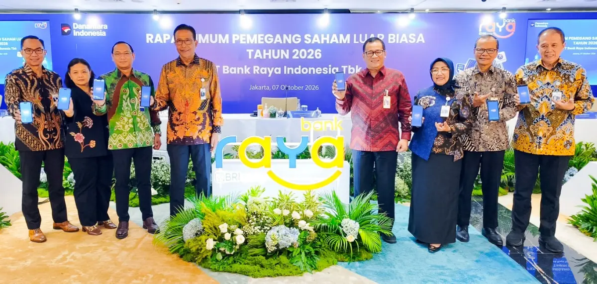 Bank Raya Gelar RUPSLB 2026, Perkuat Fondasi Pertumbuhan Bisnis yang Berkelanjutan