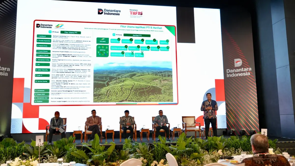 PTPN III Perkenalkan Platform Digital Terintegrasi dalam Forum Inovasi Teknologi Danantara 2026